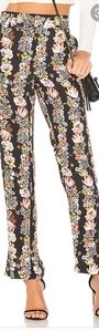 Equipment Black Floral Women's Trousers